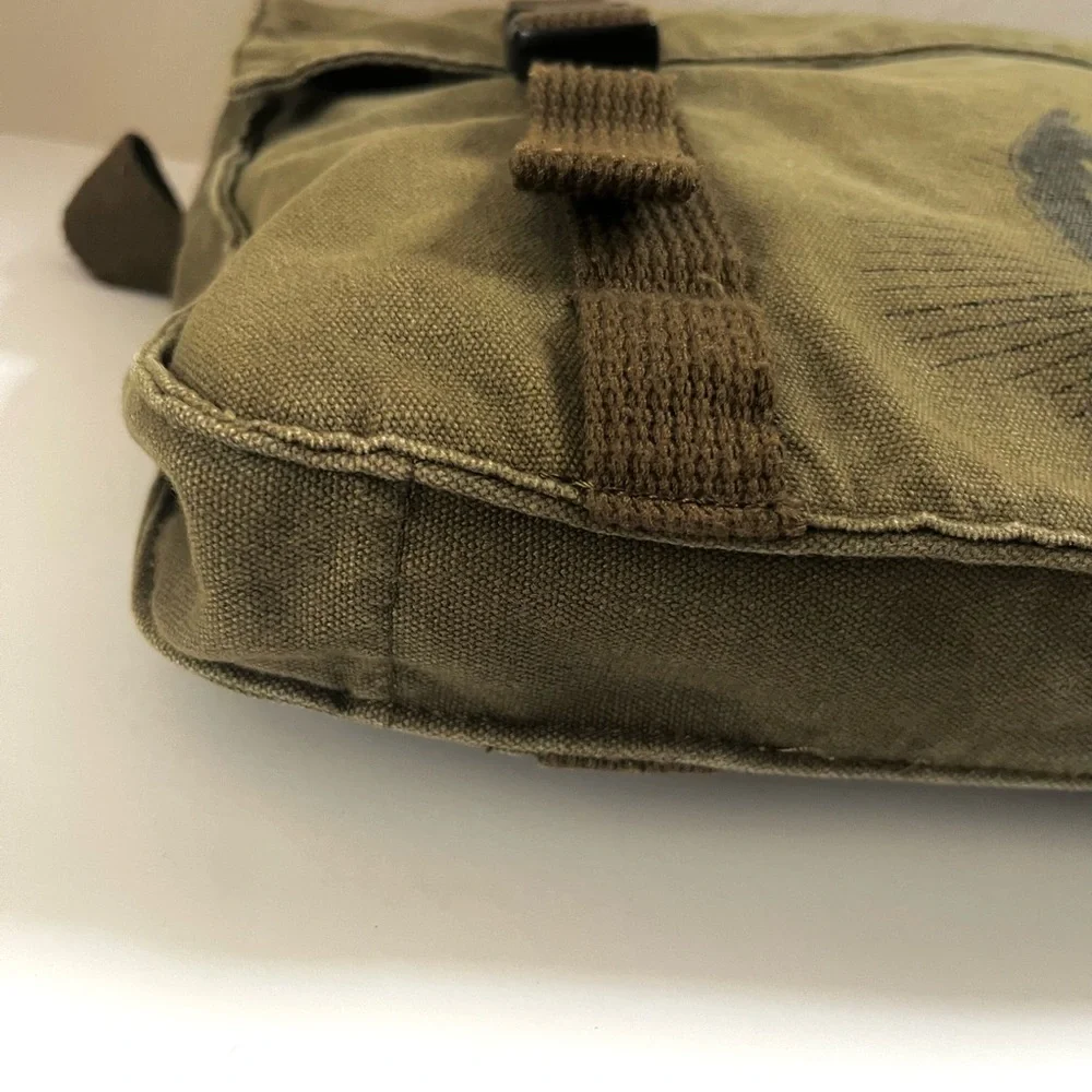 Vintage Oakley red shift Messenger Bag rare